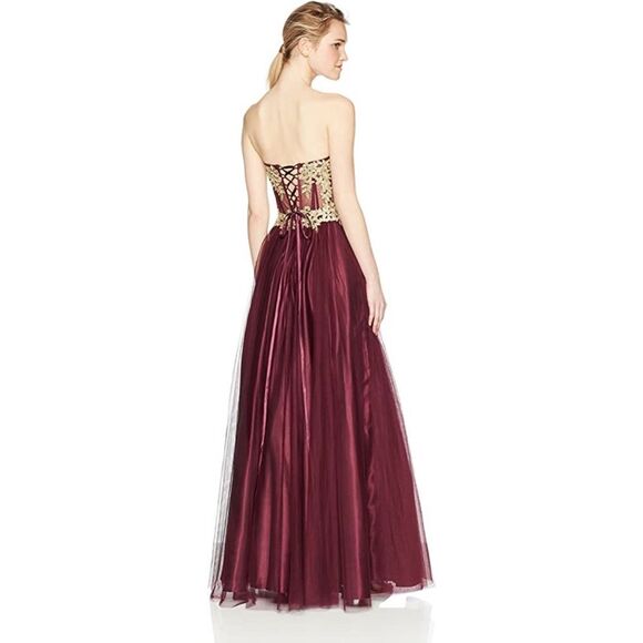 BLONDIE NIGHTS STRAPLESS BUSTIER GOWN ⭐️IN STORES - Picture 2 of 2